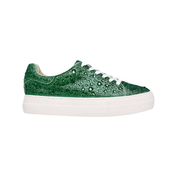 BETSEY JOHNSON Shoes - NEW BETSEY JOHNSON women's sidny solids sneakers in emerald